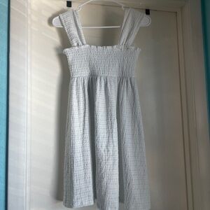 Elegant White Mini Dress